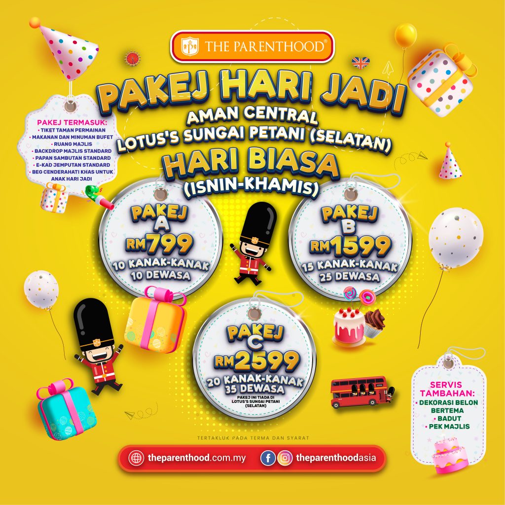 Birthday Party Package-The Parenthood