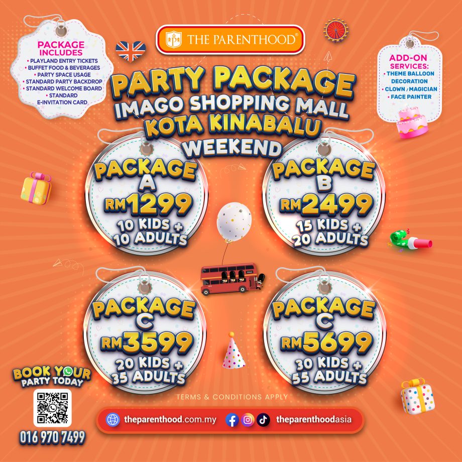 Birthday Party Package-The Parenthood